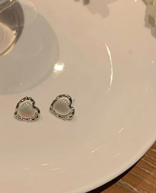 Amy heart studs